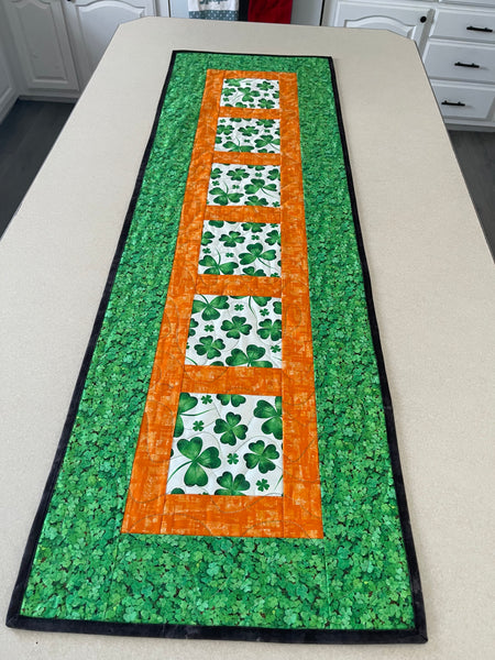St Patrick’s Day Table Runner