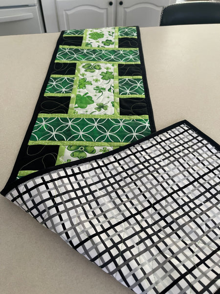 St Patrick’s Day Table Runner