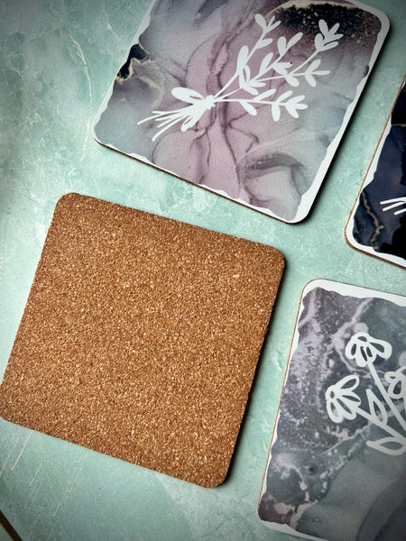 Botanical Ceramic Coasters