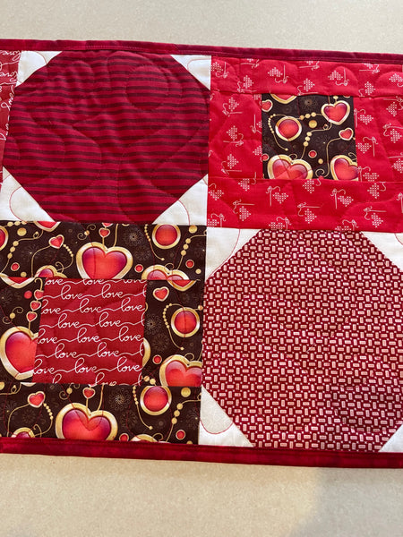 Love Heart Table Runner