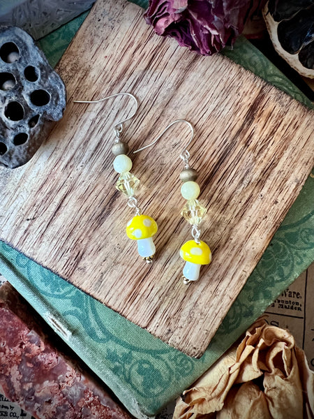 Yellow Mushy Dangles