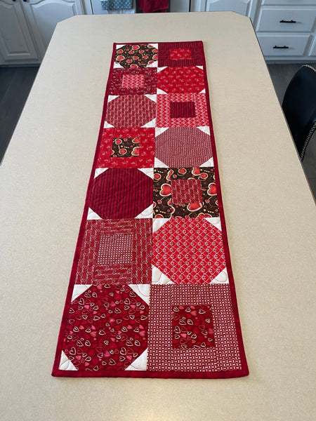 Love Heart Table Runner