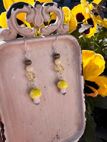 Yellow Mushy Dangles