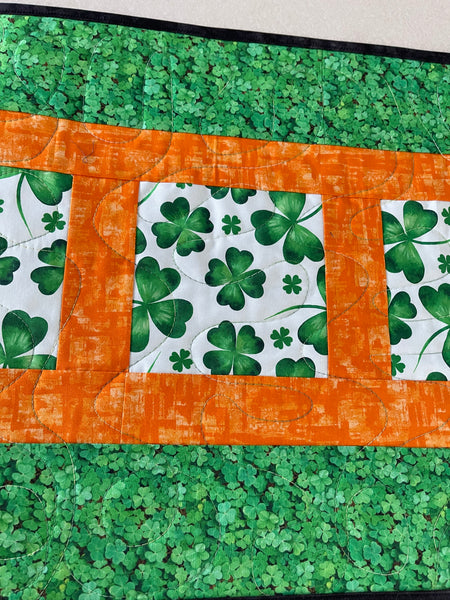 St Patrick’s Day Table Runner