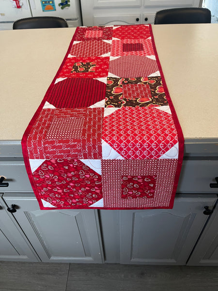 Love Heart Table Runner