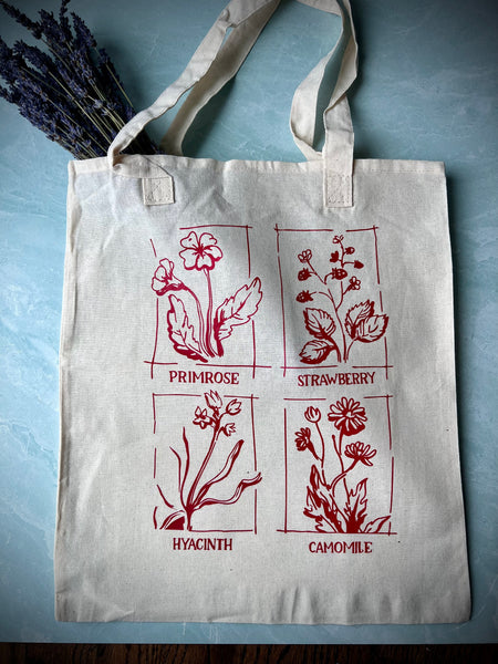 Garden Canvas Tote