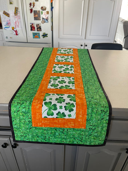 St Patrick’s Day Table Runner