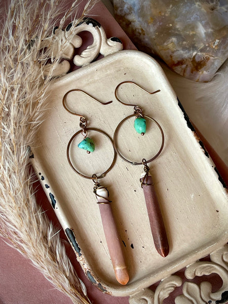 Sea Urchin Beachy Dangles