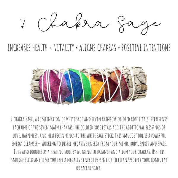 7 Chakra Rose Sage