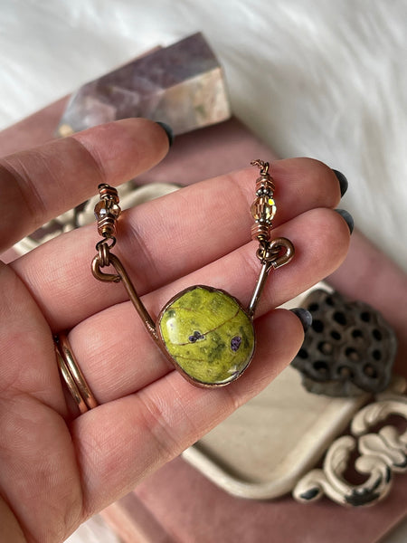 Atlantasite Pendant Necklace