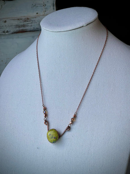 Atlantasite Pendant Necklace