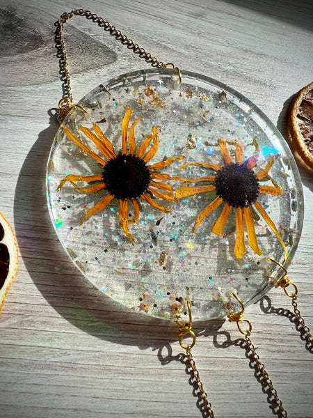 Flower Sisters Sun Catcher