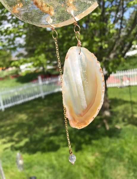 Botanical Moon Sun Catcher