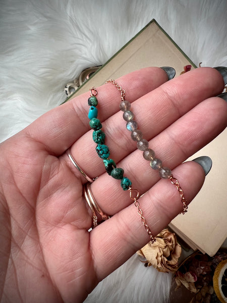 Dainty Labradorite Necklace