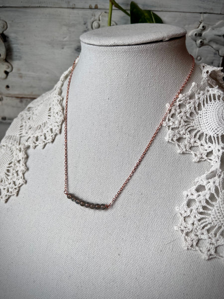 Dainty Labradorite Necklace