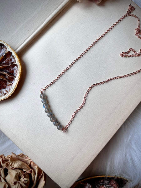 Dainty Labradorite Necklace
